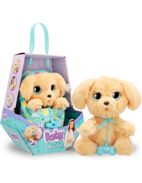 Baby Paws Labrador Interactive Plush Puppy 23cm 3+ AGR921146 IMC Toys | Futurartshop.com