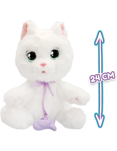 Baby Paws Cat Kitten Sounds Opens Eyes Carrier Bag 3+ AGR927131 IMC Toys | Futurartshop.com
