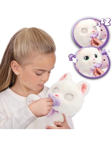Baby Paws Gatto Interattivo Suoni Occhi Borsa 3+ AGR927131 IMC Toys | Futurartshop.com