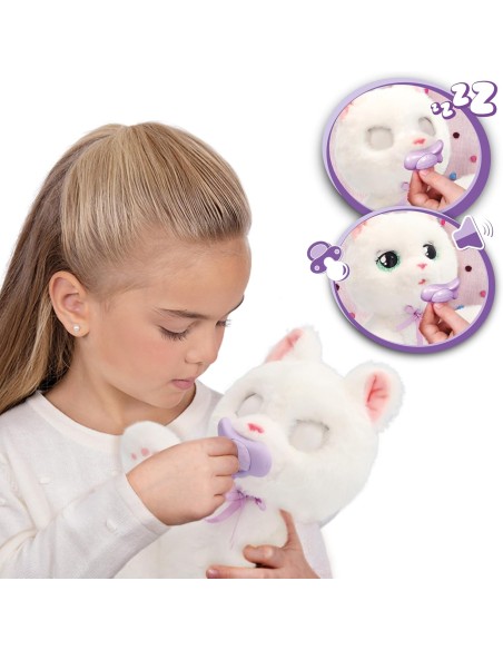 Baby Paws Gatto Interattivo Suoni Occhi Borsa 3+ AGR927131 IMC Toys | Futurartshop.com
