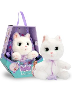 Baby Paws Cat Kitten Sounds Opens Eyes Carrier Bag 3+ AGR927131 IMC Toys | Futurartshop.com
