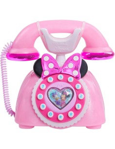 Disney Junior Minnie Rotary Phone Light Sound Effects Toy 3+ AGR88272 Just Play | Futurartshop.com 2