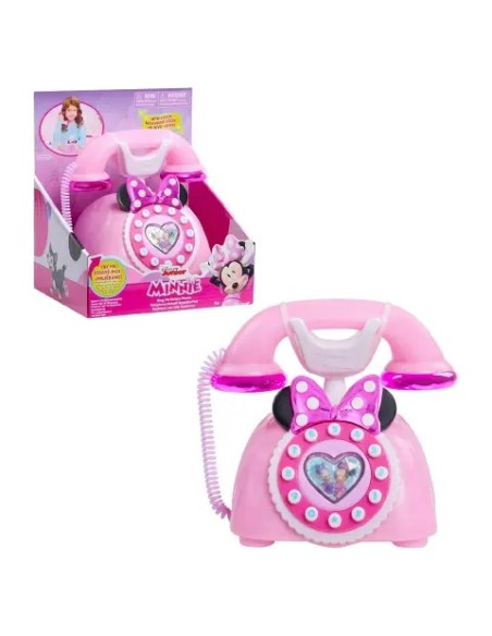 Telefono Minnie Disney Junior Effetti Luminosi Suoni AGR88272 Just Play | Futurartshop.com