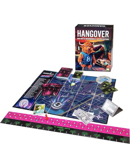 Hangover Board Game Cooperative Party Game Adults 18+ ROC21197038 Yas Games | Futurartshop.com