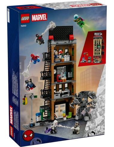 LEGO Marvel 76342 Daily Bugle 4 Levels 7 Minifigures Rhino Mech LEG6588674 Lego | Futurartshop.com