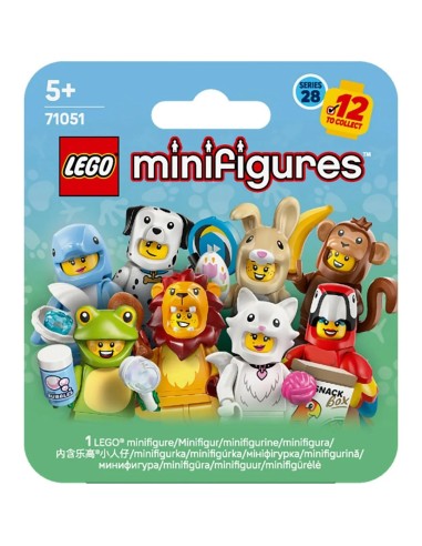 LEGO 71051 Minifigures Series 28 Animals Mystery Bag 5+ LEG6581056 Lego | Futurartshop.com