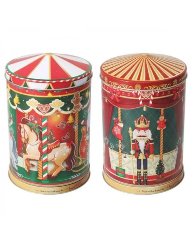 Christmas Tin Box with Music Box 13x20 cm Holiday Decor KOP170493800 Koopman | Futurartshop.com