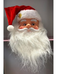 Santa Claus face with music and movement DEC21980 Futurart | Futurartshop.com