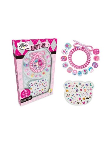 Miss Carina Set Elastici Capelli Unghie e Stickers Bambina TEO80712 Teorema | Futurartshop.com