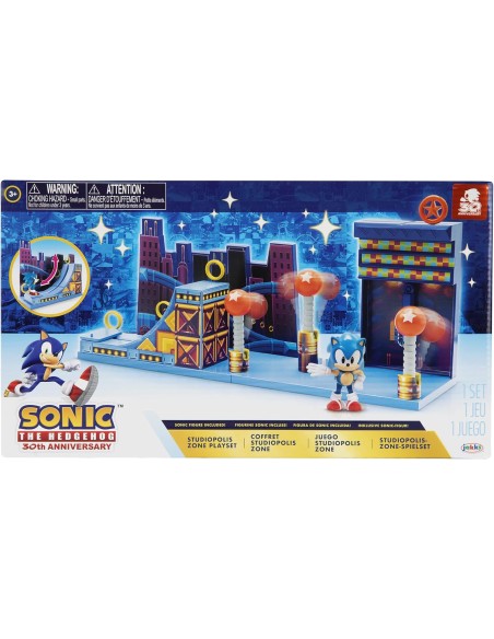 Sonic The Hedgehog Studiopolis Zone Playset with 2.5" Figure JAK40692 Jakks Pacific | Futurartshop.com