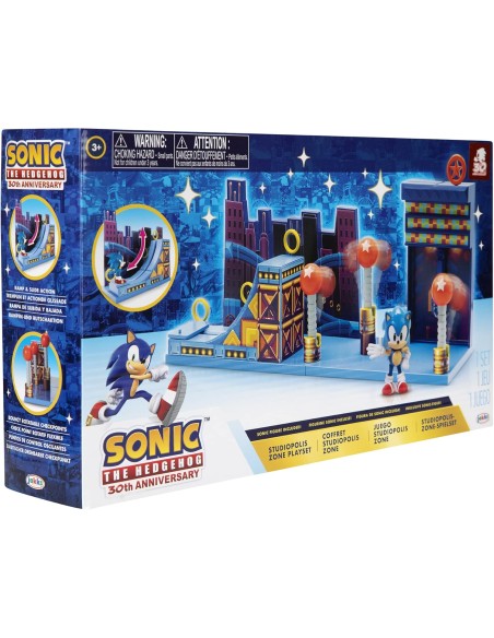 Sonic The Hedgehog Studiopolis Zone Playset with 2.5" Figure JAK40692 Jakks Pacific | Futurartshop.com