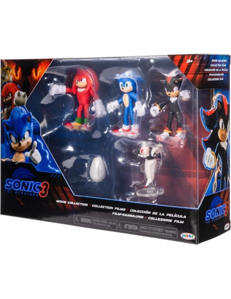 Sonic 3 Movie Multipack 2.5" Action Figures Sonic Knuckles Shadow JAK42408 Jakks Pacific | Futurartshop.com