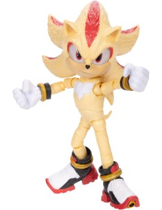 Sonic 3 Movie Super Shadow 5 Inch Action Figure Articulated JAK42953 Jakks Pacific | Futurartshop.com 2