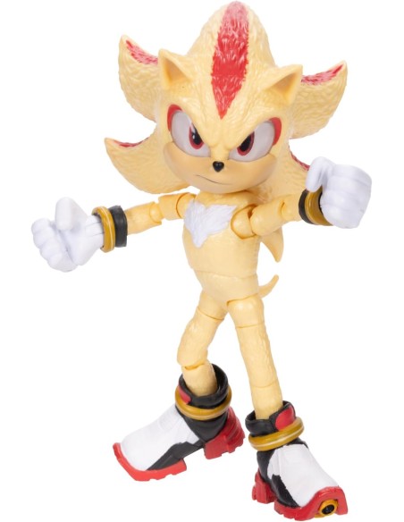 Sonic 3 Movie Super Shadow 5 Inch Action Figure Articulated JAK42953 Jakks Pacific | Futurartshop.com