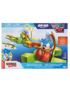 Sonic Go Go Racers Playset Pista – Sonic & Knuckles in Avventura JAK423334 Jakks Pacific | Futurartshop.com