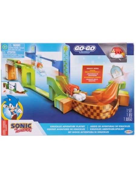Sonic Go Go Racers Playset Pista – Sonic & Knuckles in Avventura JAK423334 Jakks Pacific | Futurartshop.com