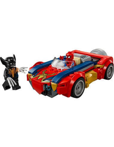 LEGO Marvel 76336 Auto Spider-Man vs Venomized Wolverine 7+ LEG6588661 Lego | Futurartshop.com