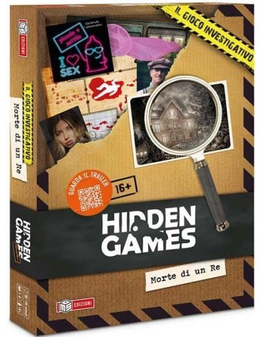 Hidden Games Morte di un Re Gioco Investigativo 16+ MAS116164 Ms Edizioni | Futurartshop.com
