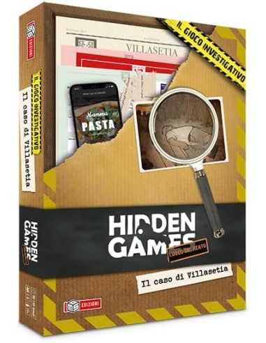 Hidden Games Il Caso di Villasetia Investigativo 14+ MAS115678 Ms Edizioni | Futurartshop.com