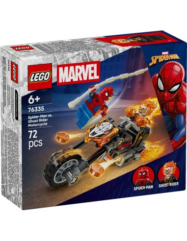 LEGO Marvel 76335 Spider-Man vs Ghost Rider Motorcycle LEG6588659 Lego | Futurartshop.com