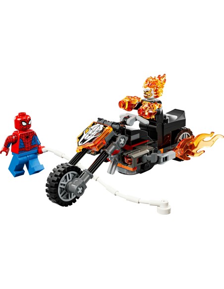 LEGO Marvel 76335 Spider-Man vs Ghost Rider Moto 6+ LEG6588659 Lego | Futurartshop.com
