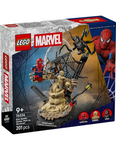LEGO Marvel 76334 Epic Battle Spider-Man vs Sandman 9+ LEG6588657 Lego | Futurartshop.com