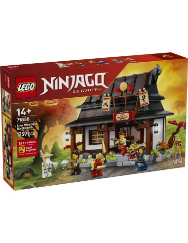 LEGO Ninjago 71858 Four Weapons Blacksmith 15th Anniversary 1259 Pieces 14+ LEG6581067 Lego | Futurartshop.com