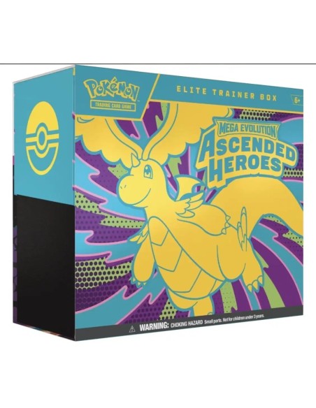 Pokemon ETB Mega Evolution Heroic Rise Trading Card Game ITA GAMPK10315 The Pokémon Company | Futurartshop.com