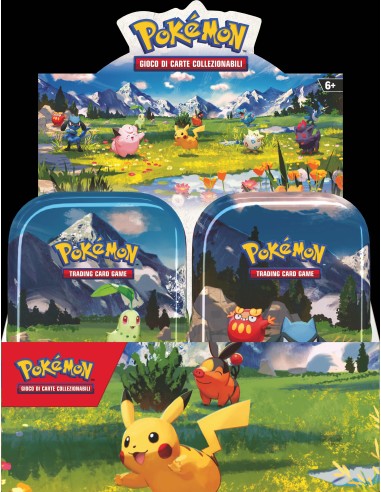 Pokémon Display 10 Mini Tin Megaevoluzione Ascesa Eroica ITA GAMPK10318 The Pokémon Company | Futurartshop.com