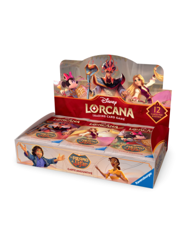 Disney Lorcana Il Regno di Jafar Box 24 Buste TCG ITA RAV11098564 Ravensburger | Futurartshop.com