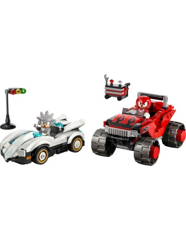 LEGO Sonic 77118 Silver's Car vs Knuckles Monster Truck LEG6588735 Lego | Futurartshop.com