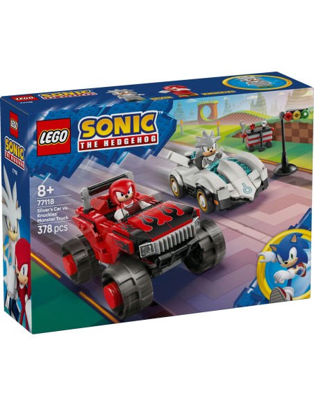LEGO Sonic 77118 Auto Silver vs Monster Truck Knuckles LEG6588735 Lego | Futurartshop.com