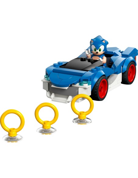 LEGO Sonic 77117 Fulmine Supersonico Auto Speedster 126pz LEG6588733 Lego | Futurartshop.com