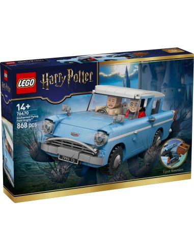 LEGO 76470 Enchanted Ford Anglia Harry Potter Ron 14+ 868pc LEG6588715 Lego | Futurartshop.com