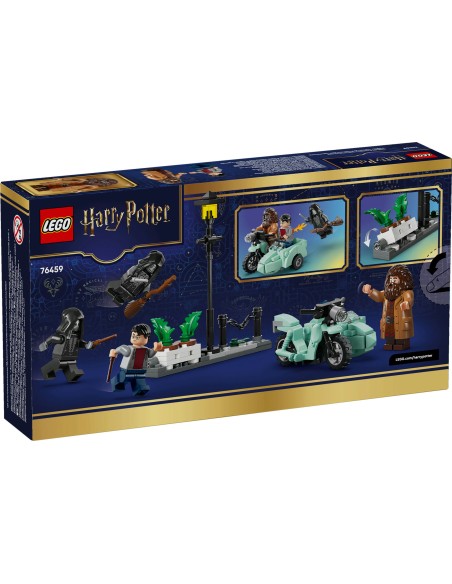 LEGO Harry Potter 76459 Fuga da Privet Drive Hagrid e Harry 8+ LEG6588697 Lego | Futurartshop.com