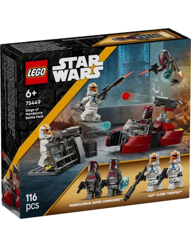 LEGO Star Wars 75449 Siege of Mandalore Battle Pack 6+ LEG6588635 Lego | Futurartshop.com
