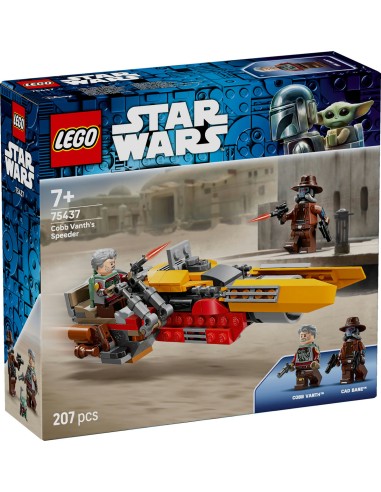 LEGO 75437 Speeder di Cobb Vanth Star Wars Mandalorian 207 Pezzi LEG6588612 Lego | Futurartshop.com