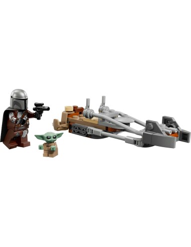 LEGO 75436 Speeder Bike Mandaloriano e Grogu Star Wars 58 Pezzi LEG6588610 Lego | Futurartshop.com