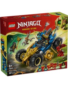 LEGO Ninjago 71856 Auto Mutaforma di Jay Trasformabile in Jet 387 Pezzi 8+ LEG6585673 Lego | Futurartshop.com