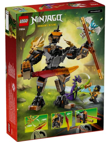 LEGO Ninjago 71854 Mech della Missione di Cole e Drago Zane Dragons Rising 7+ LEG6581065 Lego | Futurartshop.com
