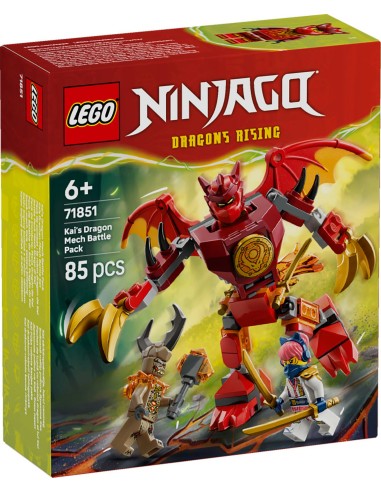 LEGO 71851 Ninjago Kai Dragon Mech Battle Pack Ninja Set LEG6581063 Lego | Futurartshop.com