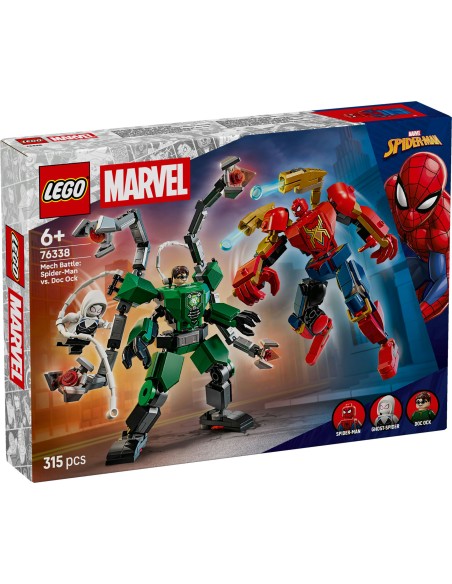 LEGO Marvel 76198 Spider-Man & Doctor Octopus Mech Battle 7+ LEG6588666 Lego | Futurartshop.com