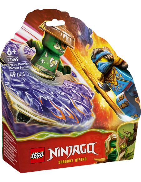 LEGO 71849 Ninjago Nya vs Mutation Monster Spinner Age 6+ LEG6581059 Lego | Futurartshop.com