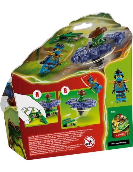 LEGO 71849 Ninjago Nya vs Mutation Monster Spinner Age 6+ LEG6581059 Lego | Futurartshop.com