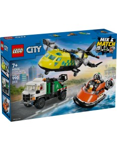 LEGO 60505 City Airplane Hovercraft Service Truck Remix 7+ LEG6585659 Lego | Futurartshop.com