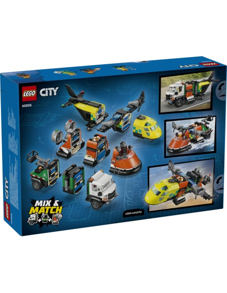 LEGO 60505 City Airplane Hovercraft Service Truck Remix 7+ LEG6585659 Lego | Futurartshop.com