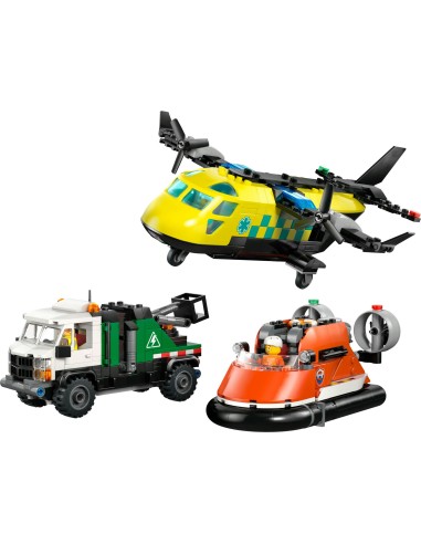 LEGO 60505 City Remix Aereo Hovercraft Camion Soccorso 7+ LEG6585659 Lego | Futurartshop.com