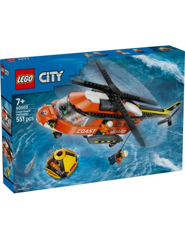 LEGO 60503 City Elicottero Guardia Costiera Soccorso 7+ LEG6585655 Lego | Futurartshop.com