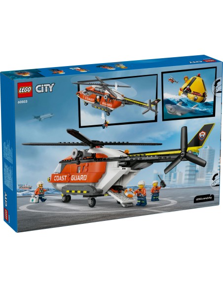 LEGO 60503 City Coast Guard Rescue Helicopter Age 7+ LEG6585655 Lego | Futurartshop.com