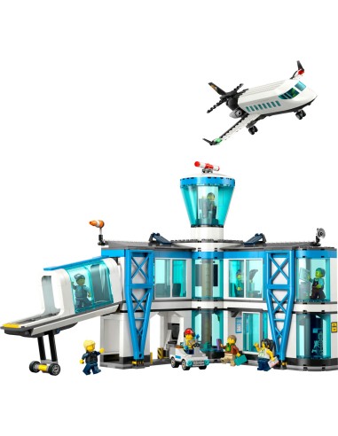 LEGO 60502 City Aeroporto con Aereo Passeggeri 9 Minifigure 8+ LEG6585653 Lego | Futurartshop.com